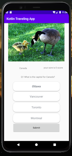 Kotlin Traveling App