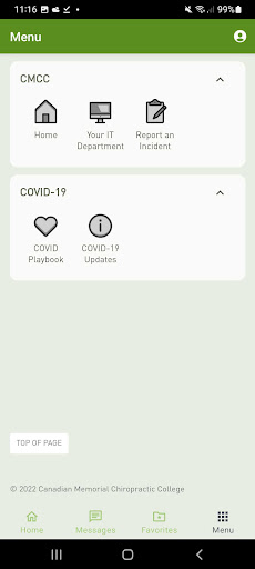 CMCC Mobile App Screen 2