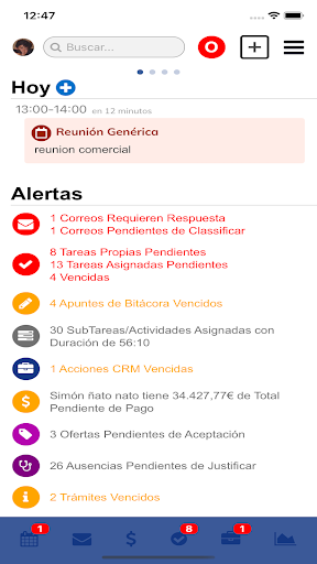 Android application Avant Manager ERP - CRM screenshort