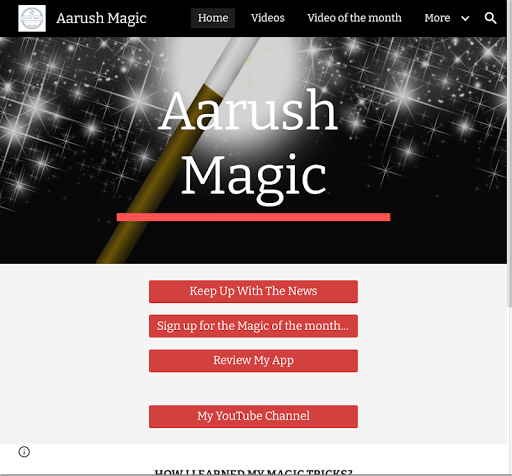 Aarush Magic Screen 2