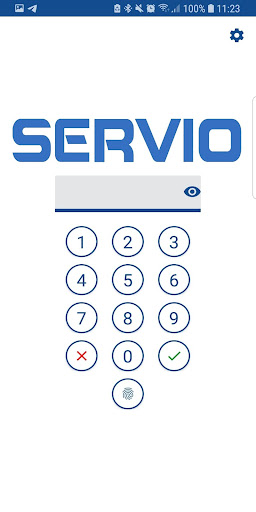 Android application Servio Delivery screenshort