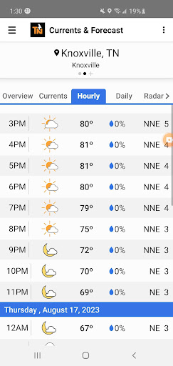 East Tennessee Weather screenshot 3
