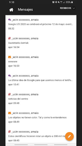 Inika Gurasoak/Familias Screen 2
