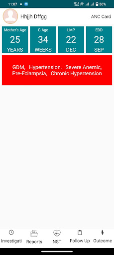 Android application Caremother Anandimaa screenshort