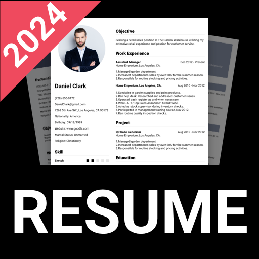 Resume Builder & CV Maker  Icon