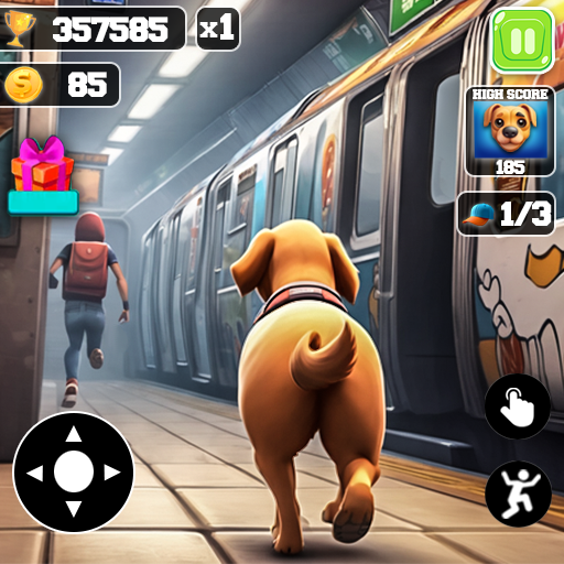 Pet Dog Runner Dash Adventure logo
