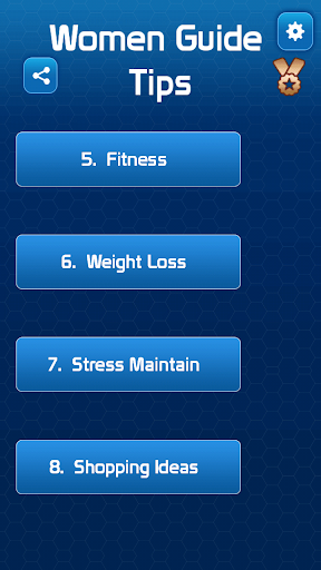 Android application Women's Health Guide Tips screenshort