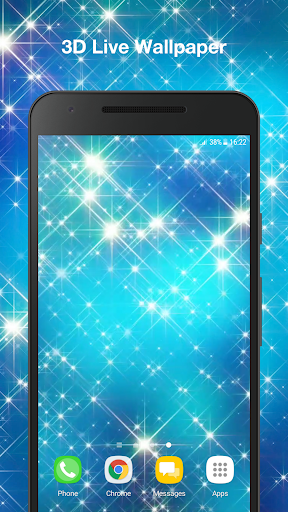 Android application Real Glitter Wallpaper Pro screenshort