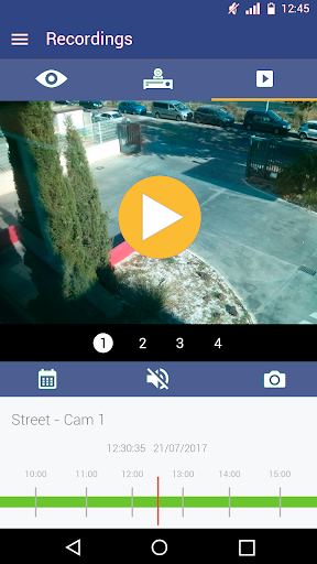 SOS ALARMES EasyView Screen 3