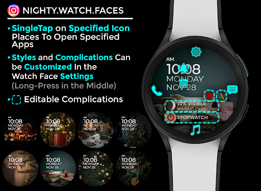 Christmas Night - Watch Face