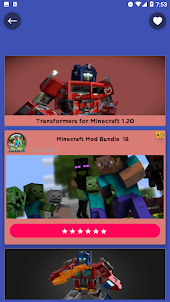 Transformers MOD for Minecraft