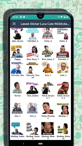 Stiker Lucu for WAStickerApps