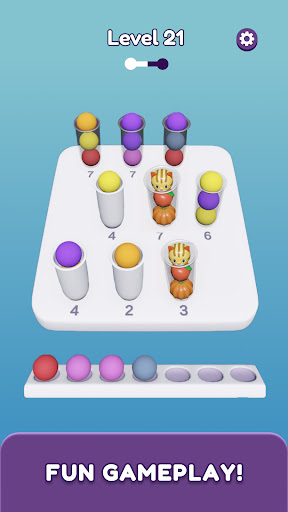 Crazy Tubes Match 3D Screen 2