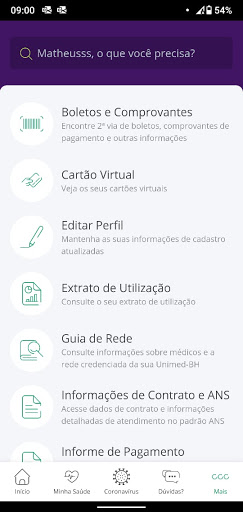 Android application Bem Digital screenshort