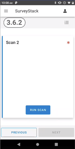 SurveyStack Kit Screen 2