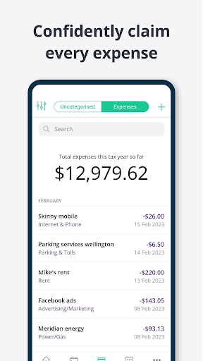 Solo: Easy Tax NZ Screen 3