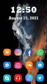 Screenshot 2 Samsung S22 Ultra Launcher android