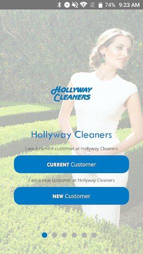 Android application Hollyway Cleaners screenshort
