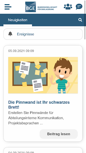 Android application Grubenfunk screenshort