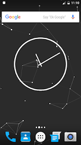 Captura de Pantalla 1 Particle Constellations Live W android