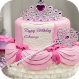 Beautiful Design Birthday Cake icon