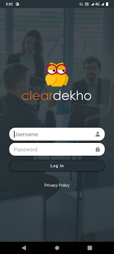 Android application ClearDekho HRMS screenshort
