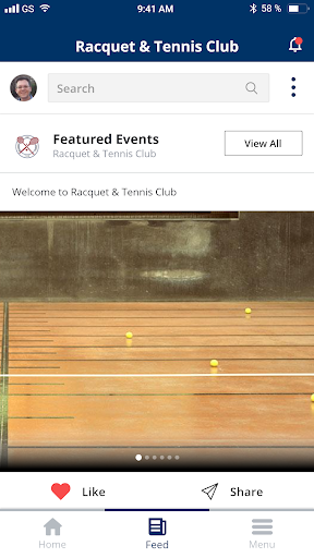 Racquet and Tennis Club Screen 2