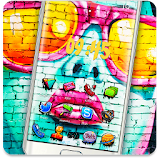 Colorful Art Graffiti Theme icon