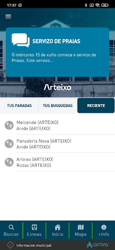 Arriva - Arteixo Screen 3