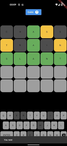 Android application Wordly - Guess The Word! screenshort