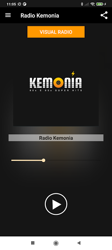 Android application Radio Kemonia screenshort