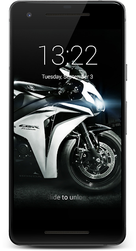 Sport Bike HD Lock Screen