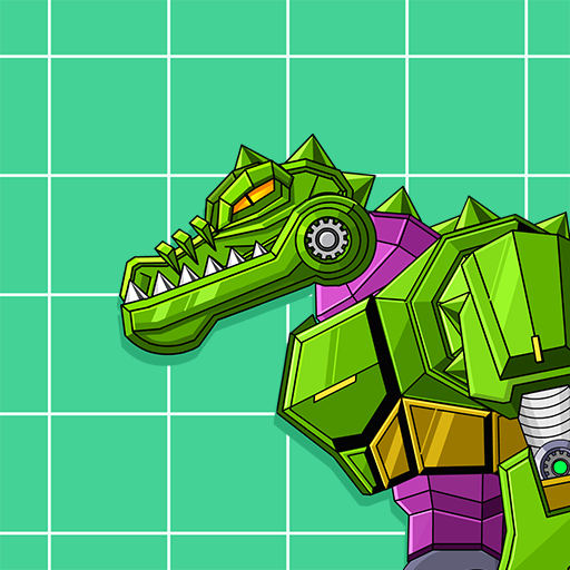 Robot Crocodile Toy Robot War logo
