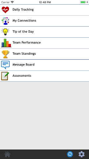 Android application MyHealthCheckup screenshort