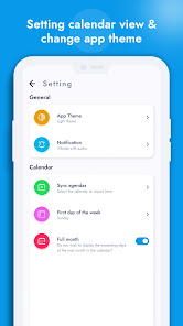 Captura de Pantalla 5 Calendar Planner Task Reminder android
