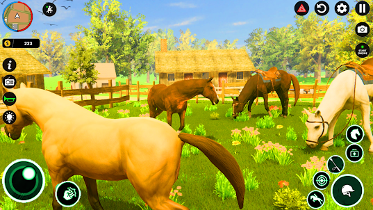 horse simulator equitação jogo