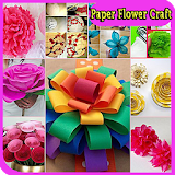 Paper Flower Craft Tutorial icon