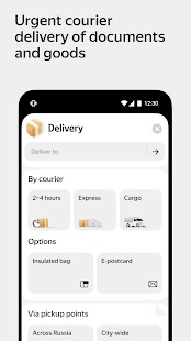 Yandex Go — taxi and delivery Ekran görüntüsü