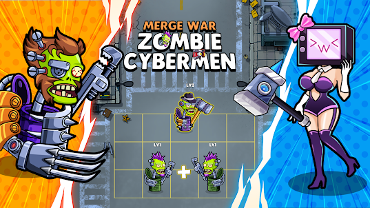 Merge War: Zombie vs Cybermen
