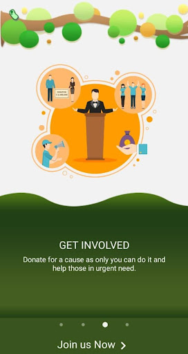 The Aid - Online Charity Screen 3