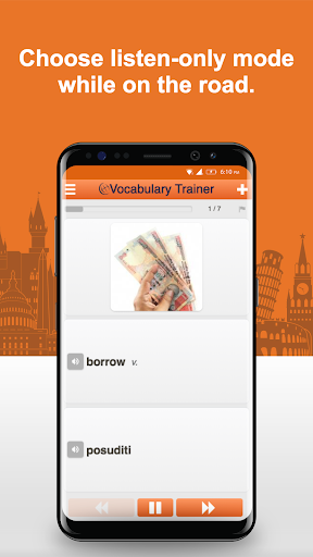 Android application Learn Croatian Words screenshort