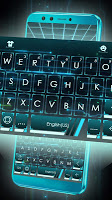 screenshot of Neon 3d Tech Hologram Keyboard