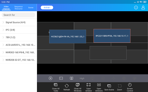 Screenshot of EZControl