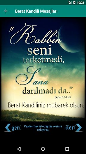 Berat Kandili Mesajları