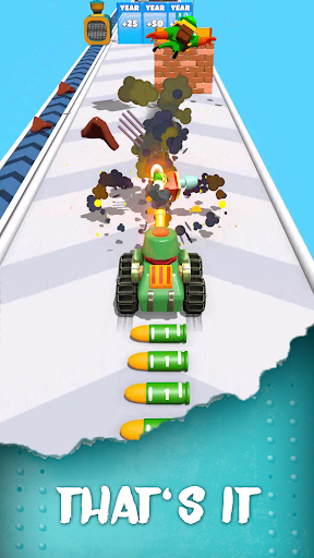 Android application Tank Evolution Run screenshort