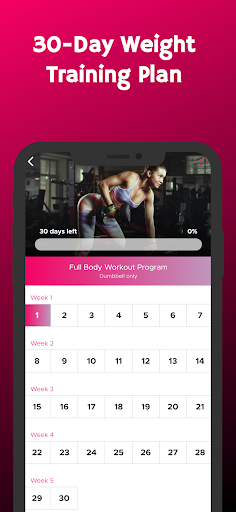 Screenshot of Weight Training for Women