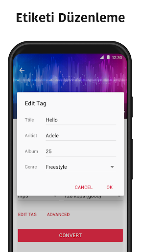 MP3 dönüştürücü-video cevirme ekran görüntüsü