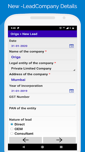 OEM Origa Screen 3