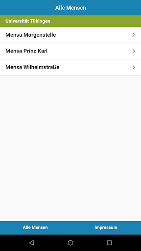 Mensa Tübingen Screen 3