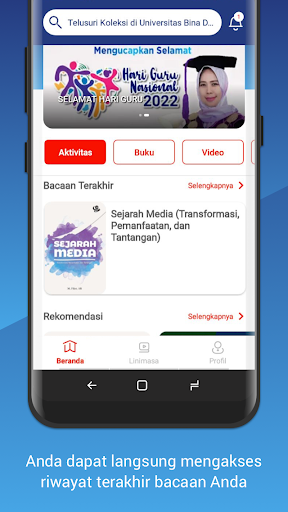 iPustaka Bina Darma Screen 3
